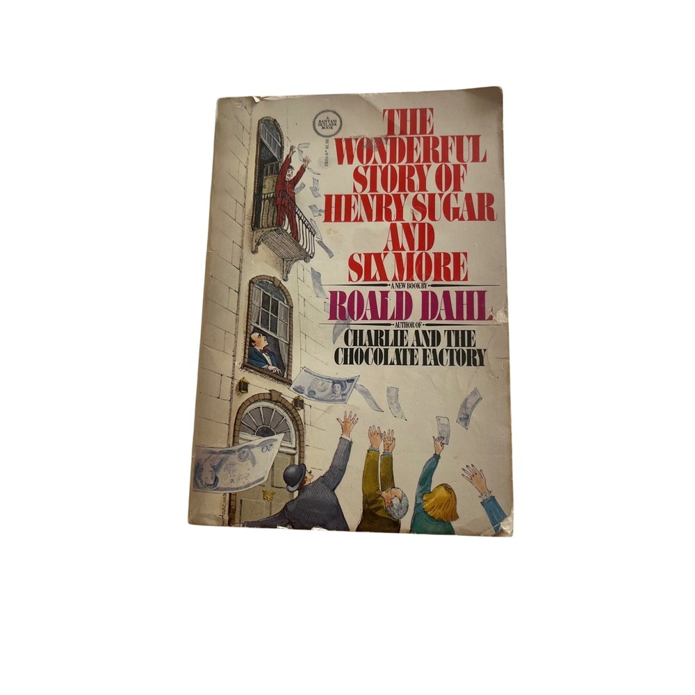 Roald Dahl The Wonderful Story of Henry Sugar and Six More 1979 Bantam Paperback